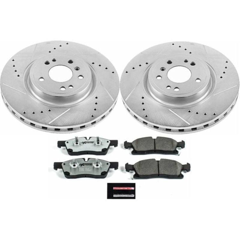 PowerStop Power Stop 2015 Mercedes-Benz ML250 Front Z26 Street Warrior Brake Kit