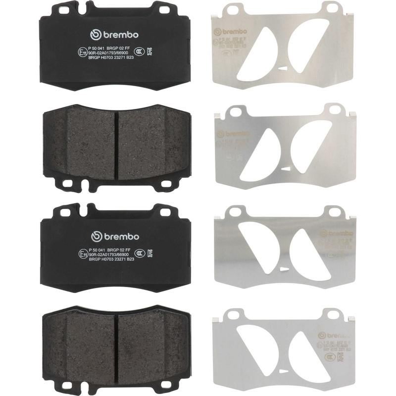 PRIME Low-Met Front Disc Brake Pad Set – P50041