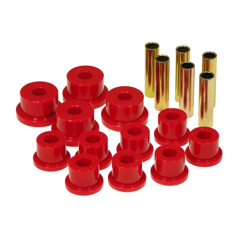 Prothane Suzuki Samurai Spring & Shackle Bushings (Aftermarket Shackles) – Red
