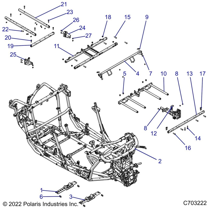 Weld-Mount,Propshaft,Mp,Ecoat by Polaris