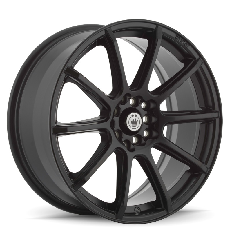 Konig Control 18×8 5×100 / 5×114.3 ET45 Matte Black