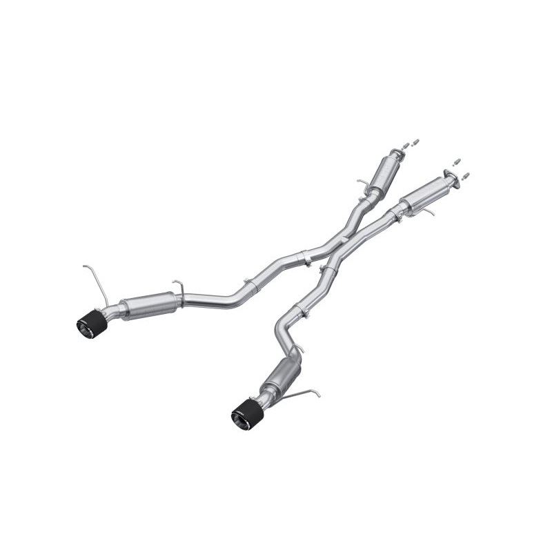 MBRP 2012+ Jeep Grand Cherokee SRT 6.4L 3in Dual Rear Exit T304SS Catback Exhaust – CF Tips