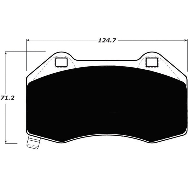 Porterfield Brake Pads for 2016 MAZDA MX-5 MIATA w/ Brembo