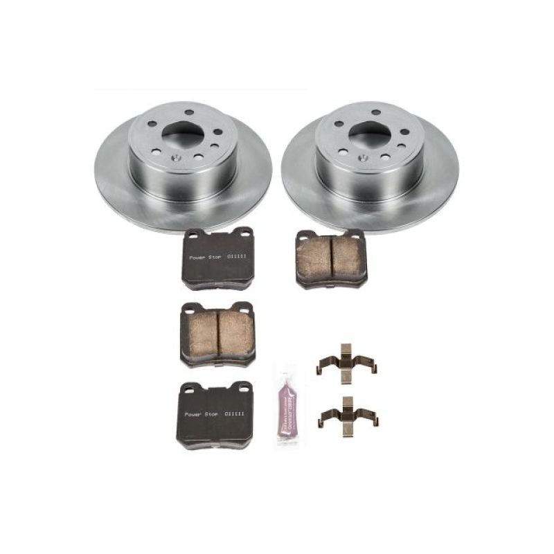 PowerStop Power Stop 99-03 Saab 9-3 Rear Autospecialty Brake Kit