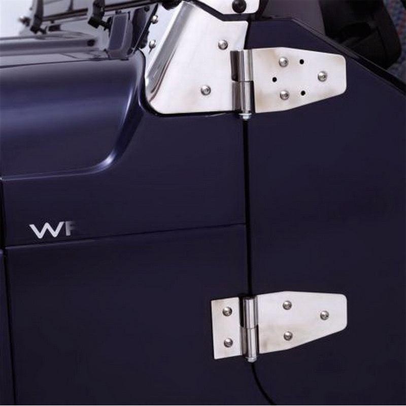Rampage 1987-1995 Jeep Wrangler(YJ) Door Hinges – Stainless
