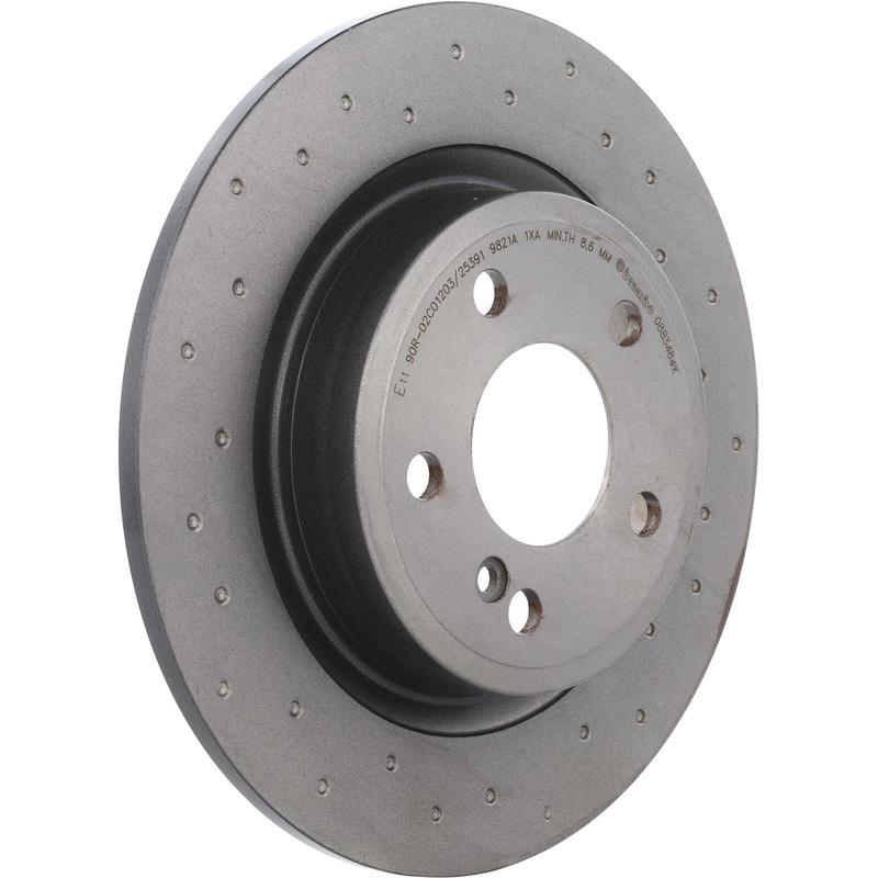 XTRA Drilled Rear Disc Brake Rotor – 08.B348.4X