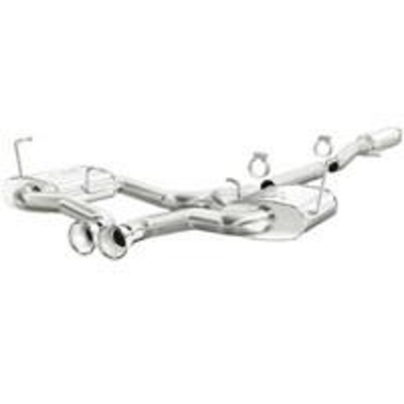 2004-2006 Mini Cooper Cat Back Exhaust; Dual Center Rear Exit by Magnaflow (16662)
