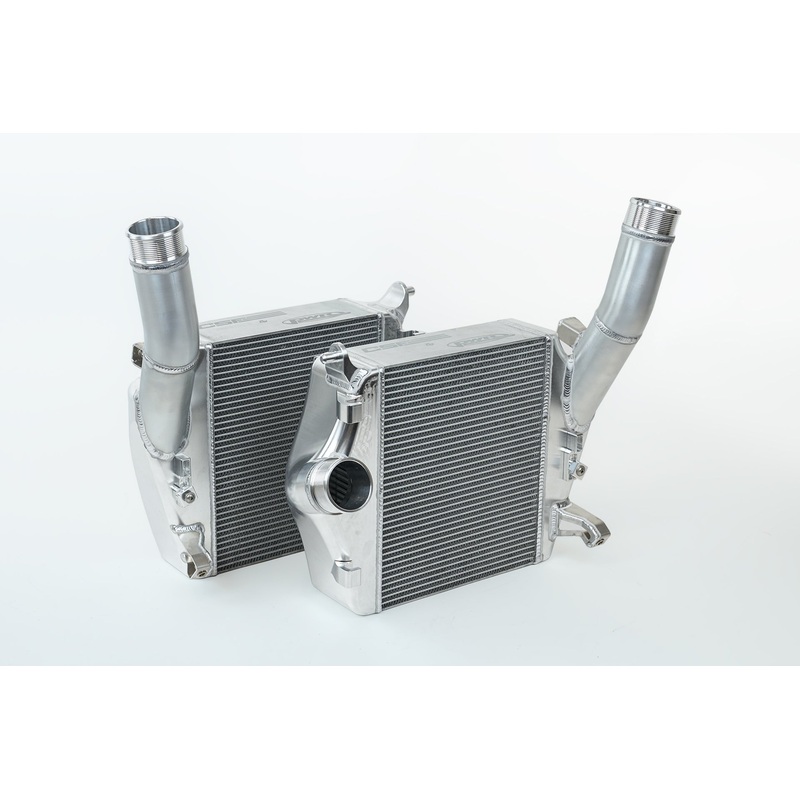 CSF High-Performance Intercooler System for Urus / RS Q8 / Cayenne 4.0L Turbo Features – Raw Finish with no coating for the show look or custom finishes available upon request