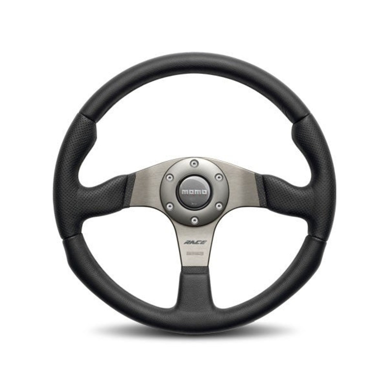 Momo Race Black/Gray Steering Wheel 320mm