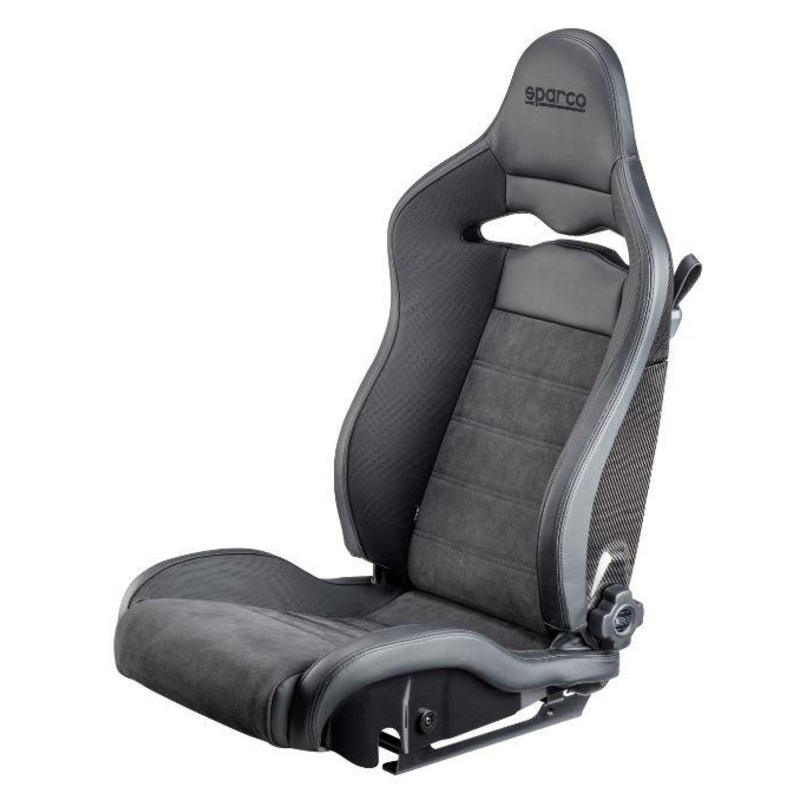 Sparco Street SPX Seats in Carbon Fiber, Leather, & Alcantara (00974ZNRSX/00974ZNRDX)