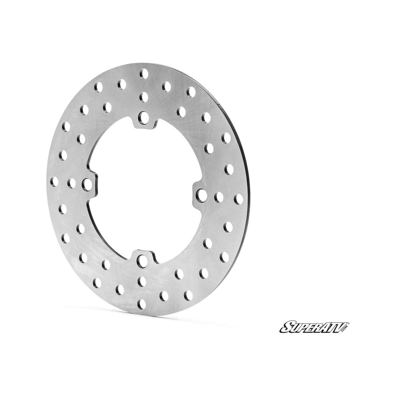 Up and Running Polaris RZR 570 Rear Brake Rotor Replacement by SuperATV