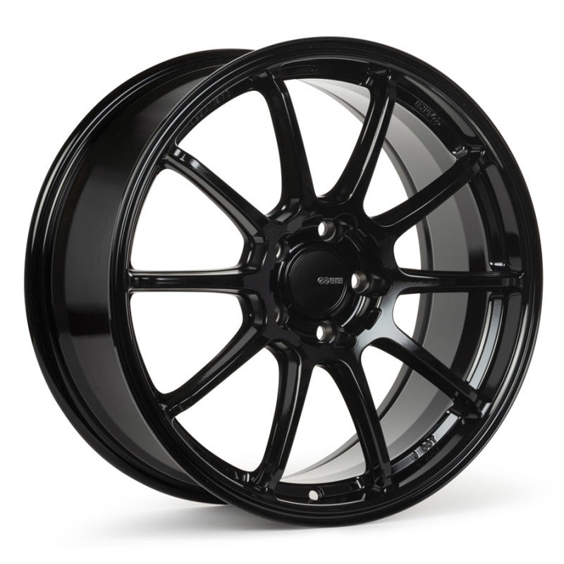 Enkei TRIUMPH 18×8.5 5×100 45mm Offset 72.6mm Bore Gloss Black Wheel