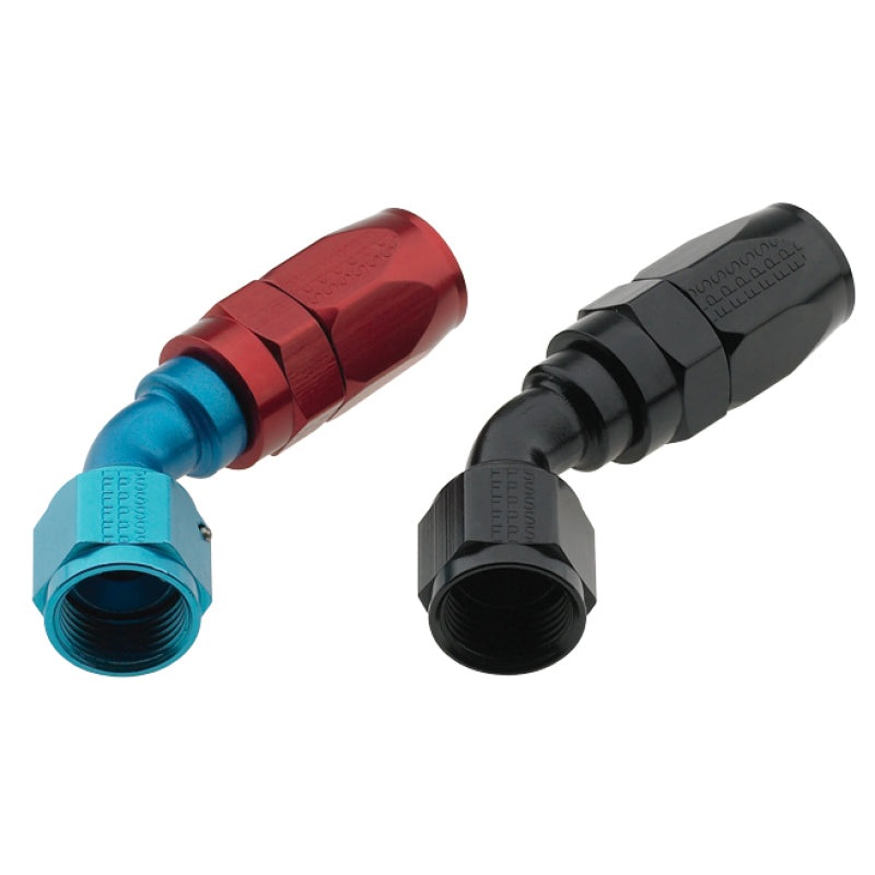 Fragola -12AN Fem x -16AN Hose 45 Degree Expanding Hose End – Black