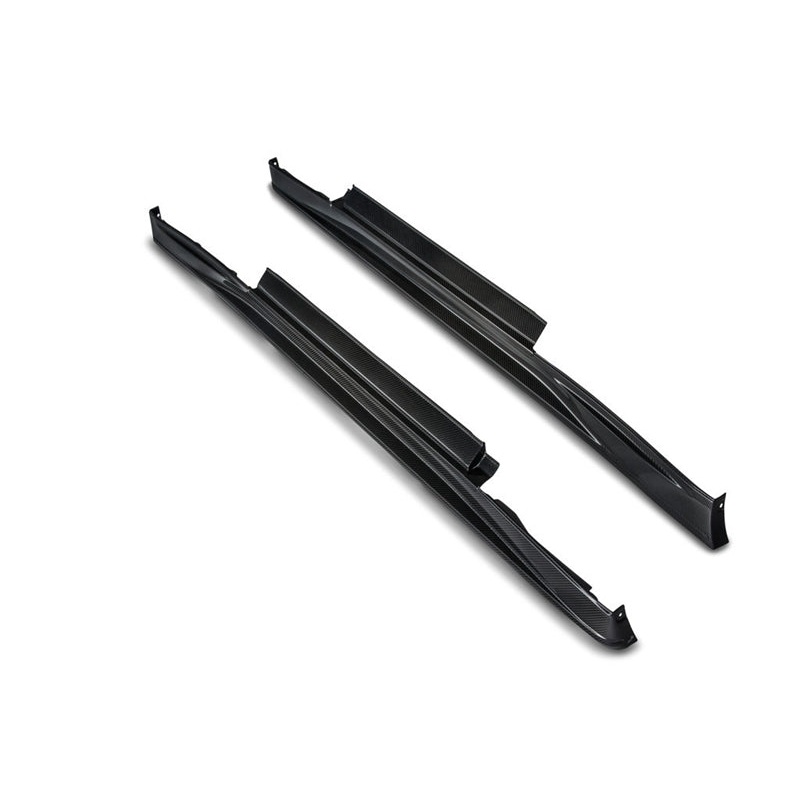 JDMuscle [09-16 GT-R] Carbon Fiber Side Skirts -NSM Style
