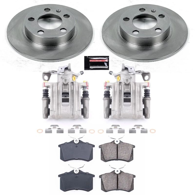 PowerStop Power Stop 98-99 Volkswagen Beetle Autospecialty Kit w/ Calipers – Rear