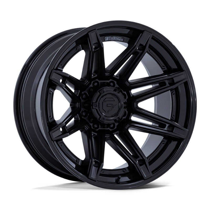 Fuel Wheels FC401 Brawl 22″ 6×139.7 Matte Black With Gloss Black Lip