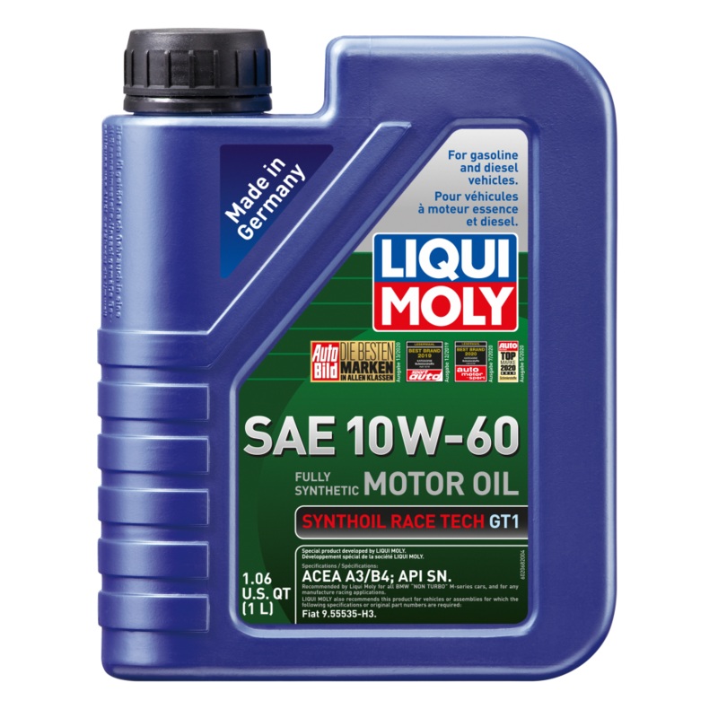 LIQUI MOLY 1L Synthoil Race Tech GT1 Motor Oil 10W-60