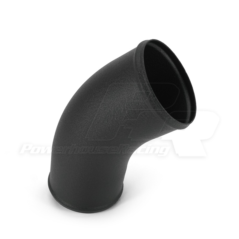 PHR 4″ Intake Pipe for Single Turbo- Wrinkle black powder coat