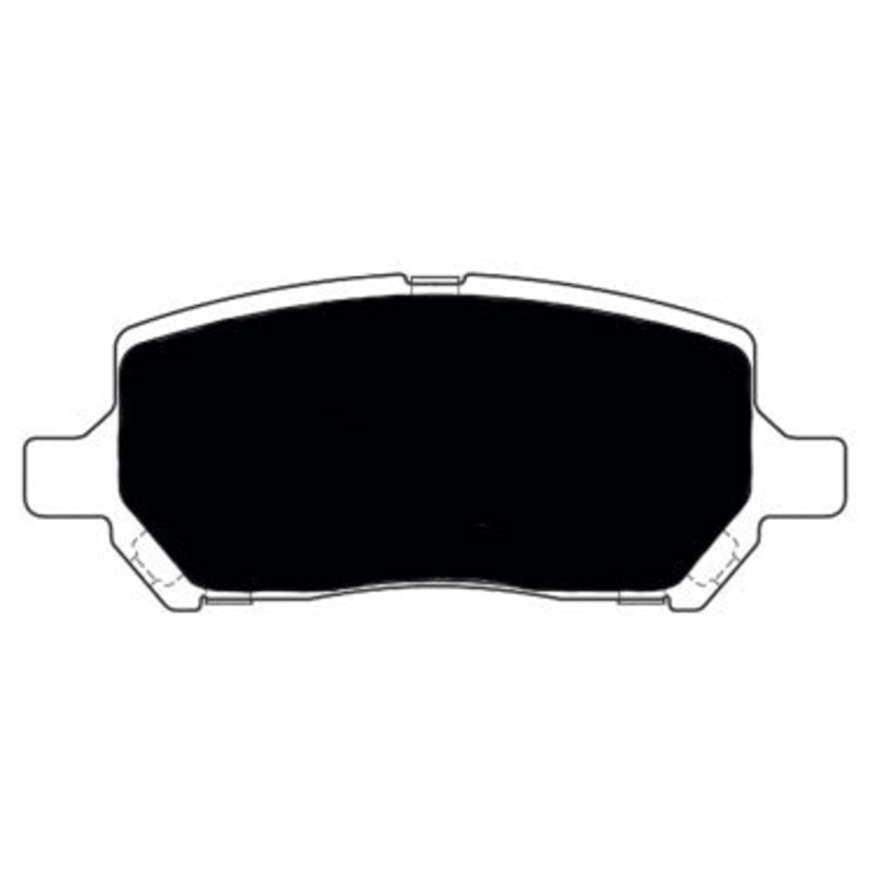 Porterfield Brake Pads for 2010 PONTIAC G5 5 Lug