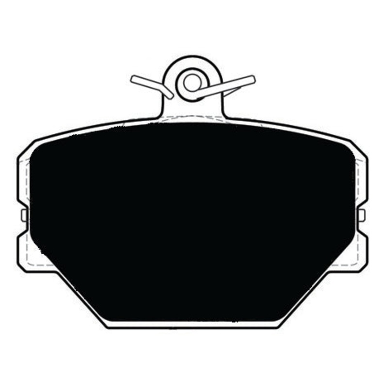 Porterfield Brake Pads for 2014 SMART FORTWO