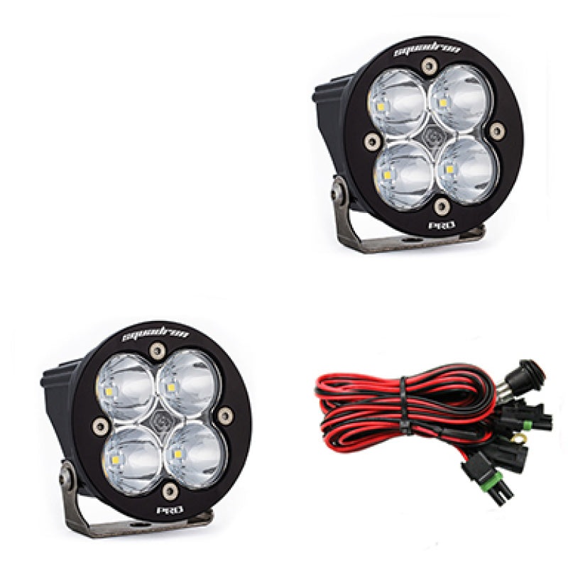 Baja Designs Squadron R Pro Spot LED Light Pods – Clear