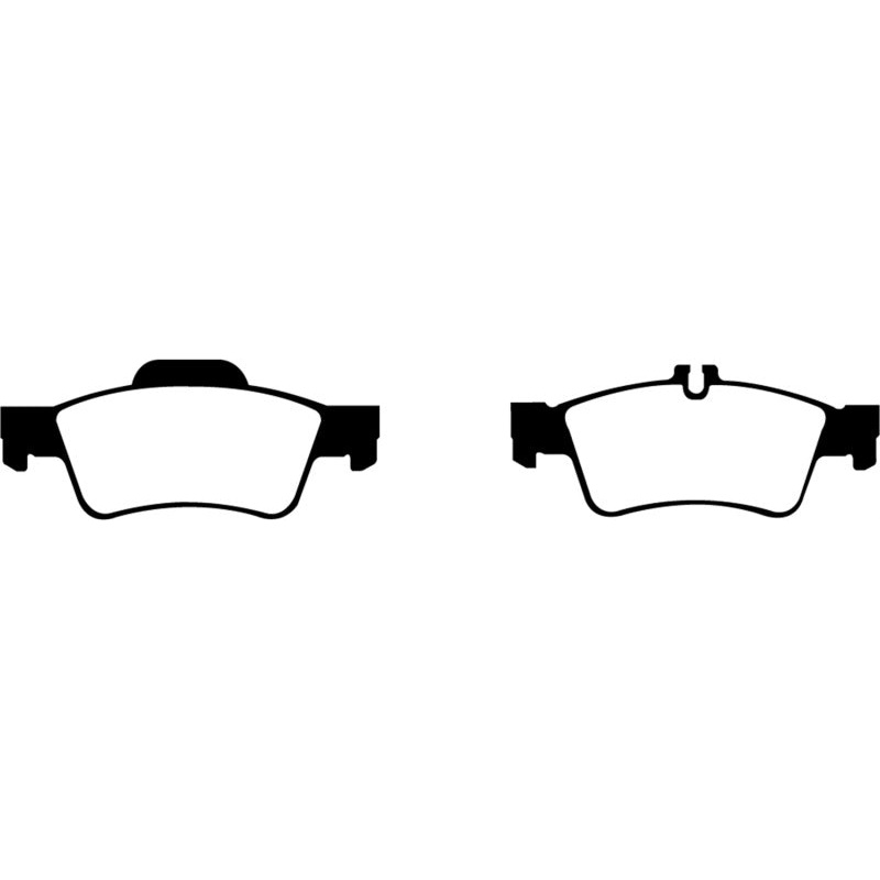 EBC 04-06 Mercedes-Benz CL500 5.0 Greenstuff Rear Brake Pads