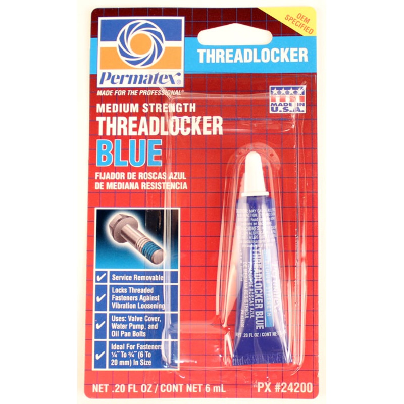 Loctite Blue Thread Locker, Medium