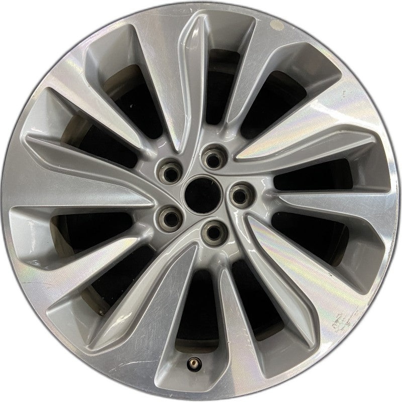 18″ ENCORE 17-18 18×7 aluminum 10 spoke gray inlay Original OEM Wheel Rim