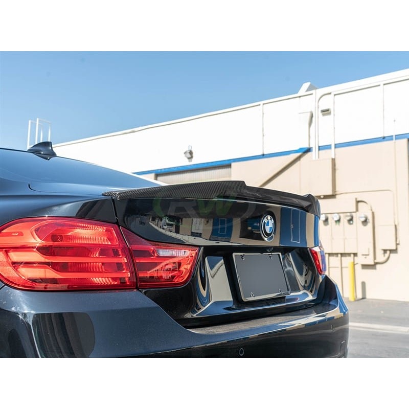 RW Carbon Style Carbon Fiber Trunk Spoiler – BMW / F32 / M4