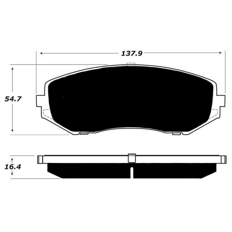 Porterfield Brake Pads for 2012 SUZUKI GRAND VITARA