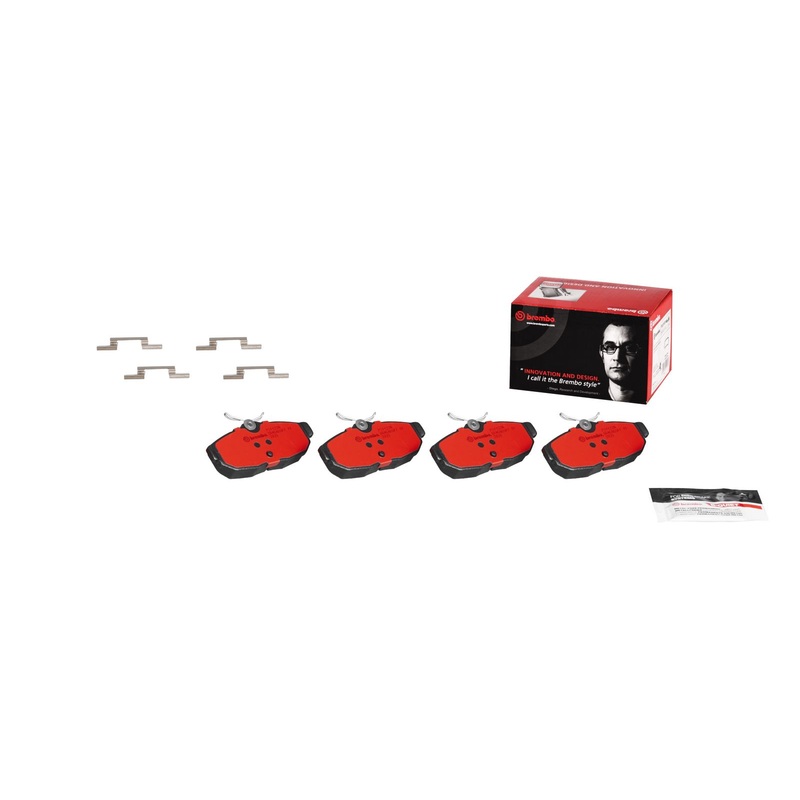 PRIME Ceramic Rear Disc Brake Pad Set – P24122N