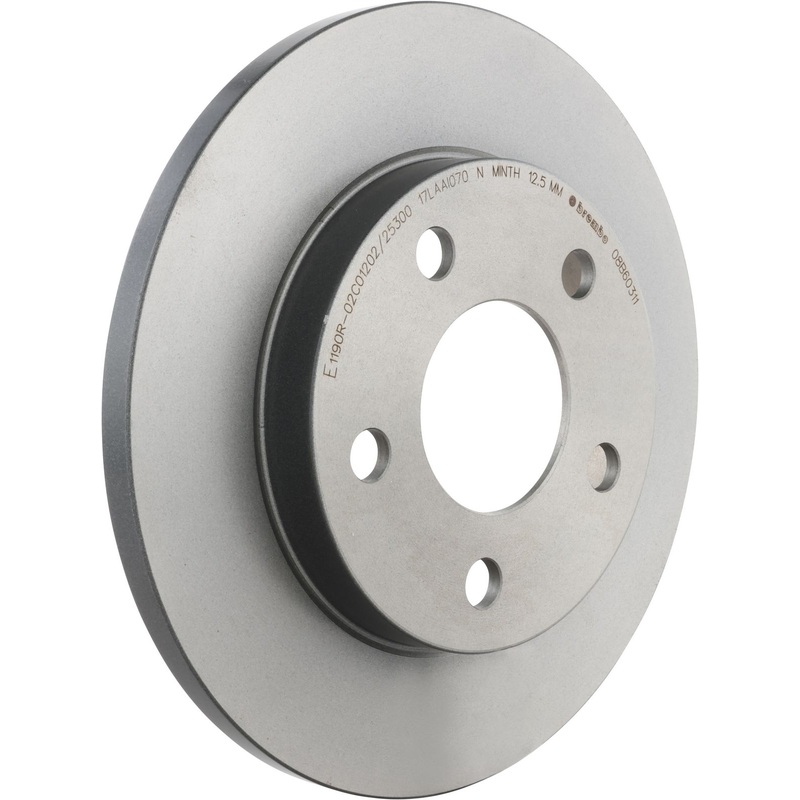 PRIME UV Coated Rear Disc Brake Rotor – 08.B603.11