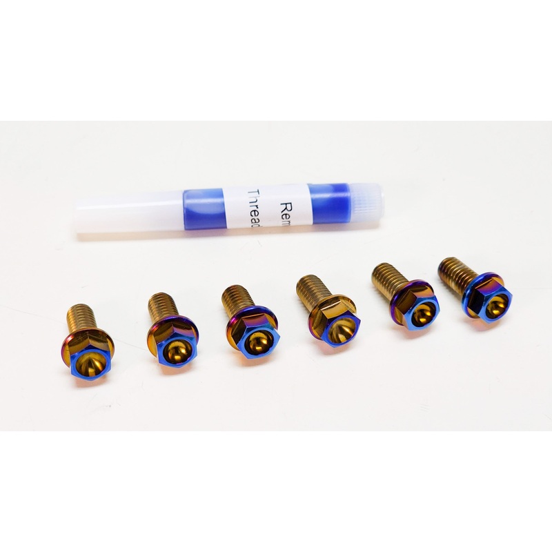 Warp9 Ultra Bee Titanium Brake Rotor Bolts