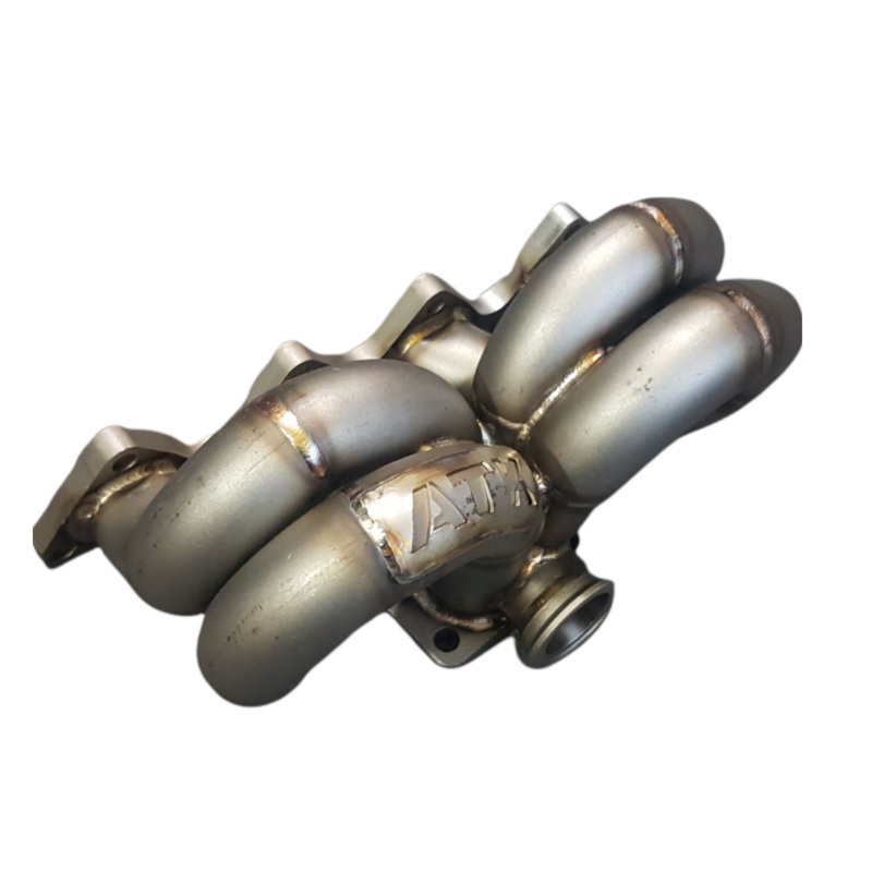 B Series Ram Horn Turbo Manifold T3 44mm V band b16 b17 b18 b20 b18c b20b
