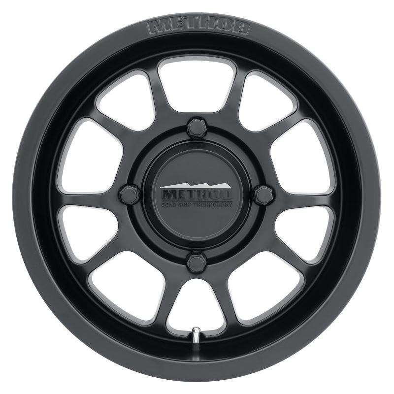 Method MR409 Bead Grip 15×10 / 5+5/0mm Offset / 4×156 / 132mm CB Matte Black Wheel