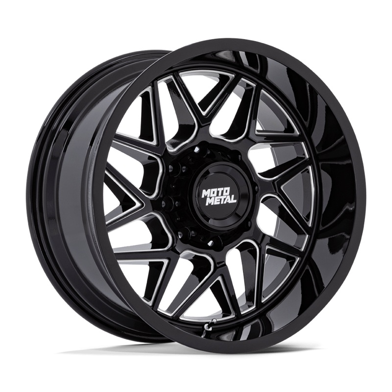 Moto Metal Wheels MO812 Turbine 20″ 5×127 Gloss Black Milled