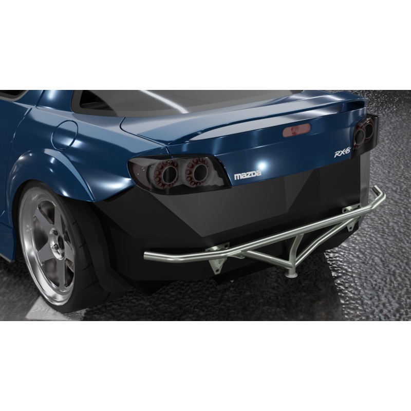 True Focus Fabrication – Mazda RX-8 – Standard Rear Bash Bar