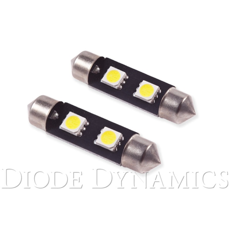 39mm SMF2 LED Bulb Cool White Pair Diode Dynamics