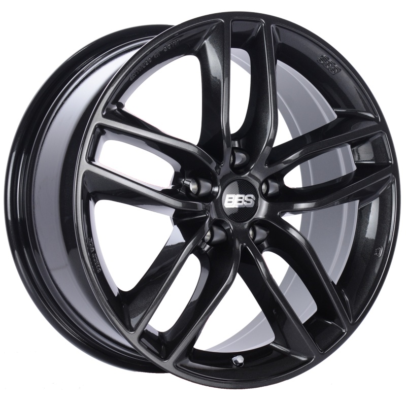 BBS SX 19×8.5 5×120 ET32 Crystal Black Wheel -82mm PFS/Clip Required