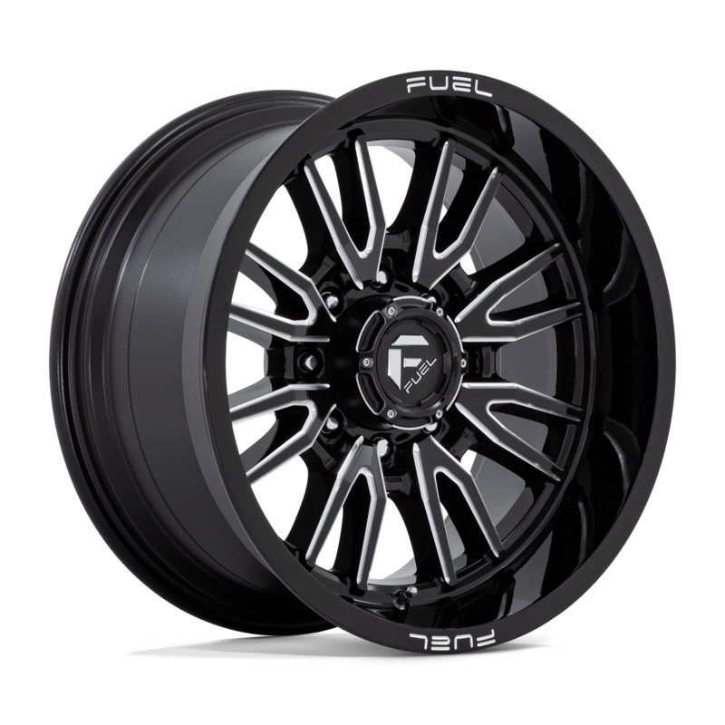Fuel Wheels D761 Clash 20″ 8×165.1 Gloss Black Milled