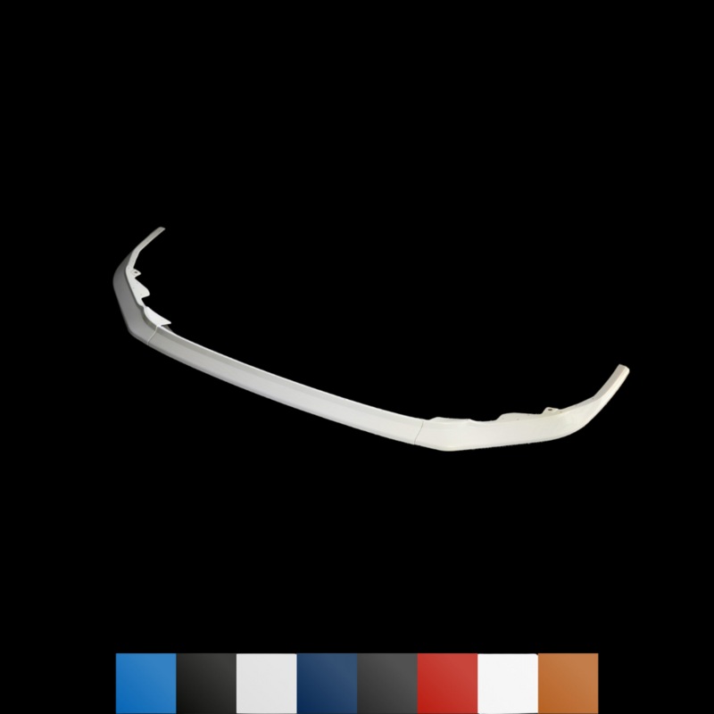 JDMuscle [22-25 WRX] 3-Piece Front Lip V1 Paint Matched / Gloss Black / RAW ABS