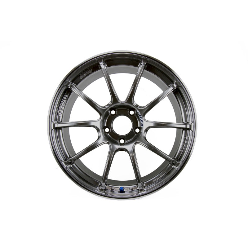 Advan RZII 18×8.0 +42 5-112 Racing Hyper Black Wheel