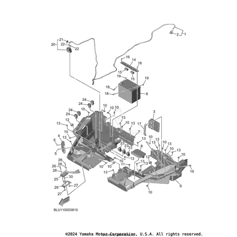 Bracket by Yamaha