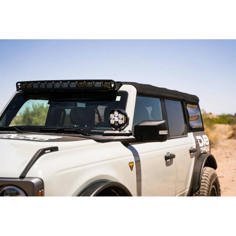 DV8 21-22 Ford Bronco A-Pillar Pod Light Mounts