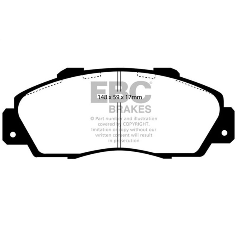 EBC 97-01 Acura Integra Type R Bluestuff Front Brake Pads