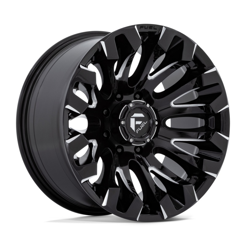 Fuel Wheels D828 Quake 20″ 8×165.1 Gloss Black Milled