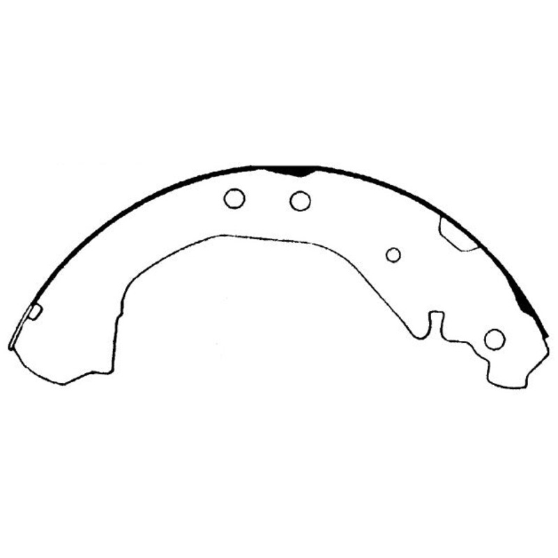 Porterfield Brake Shoes for 1998 CHEVROLET K1500 4WD 10″ Rear Drum