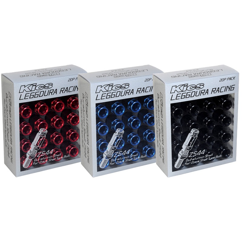 Project Kics 12×1.50 60 Deg 28mm Leggdura Shell Type Bolt & Lock Set – Blue