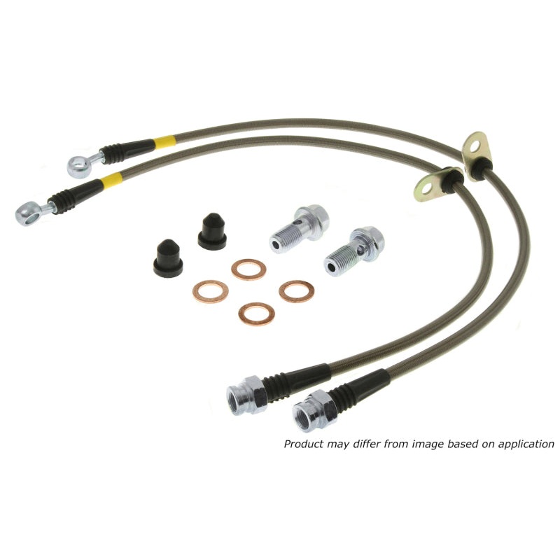 StopTech 96 Audi S4 / 06-10 Lexus IS250/IS350 Stainless Steel Rear Brake Lines