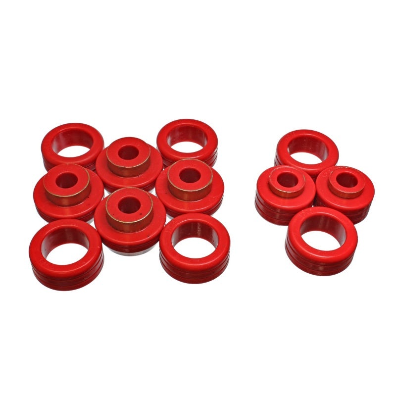 Energy Suspension 87-96 Dodge Dakota 2WD Red Body (Cab) Mount Set